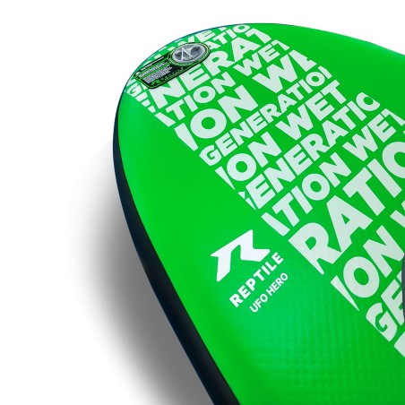 Wing foil board inflatable reptile ufo hero