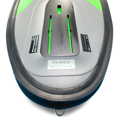 Wing foil board inflatable reptile ufo hero