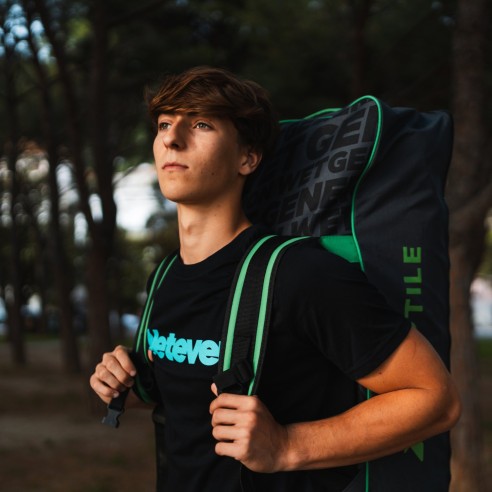 T-shirt Wetever ison-zoo Black