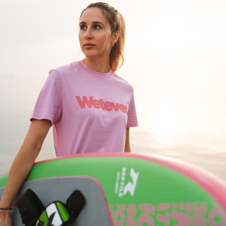 T-shirt Wetever pink bubble