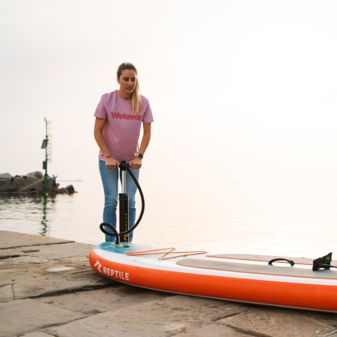 T-shirt Wetever pink bubble