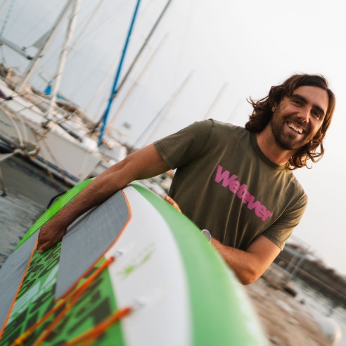 T-shirt Wetever kaki