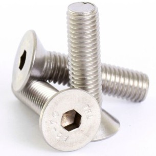 Viti e bulloni in acciaio per foil.