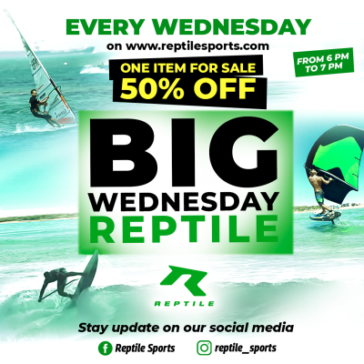 Promo 50% : Big Wednesday Reptile