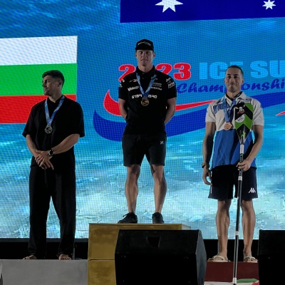 Podium for Vincenzo Manobianco at the ICF SUP World Championships in Thailand!