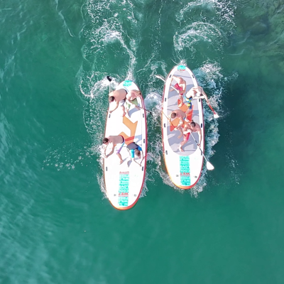 El Summer Big SUP Crazy Cup – 80 persone, 2 mega tavole, pura energia a Trieste!