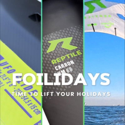 Holidays? Foilidays. It’s time to fly during the holidays.